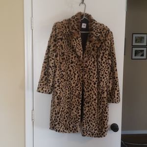 Highly desired Cabi leopard print coat